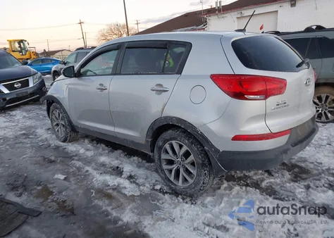 2016 Kia Sportage Lx из США, поврежденный, VIN KNDPBCAC6G7831362